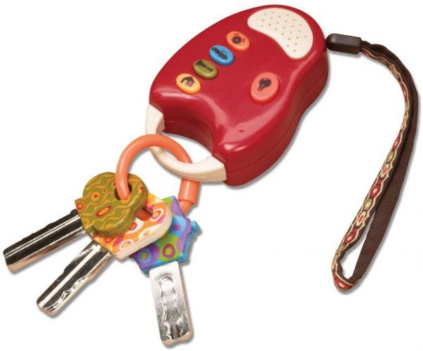 B. toys Funky Toy Keys for Toddlers and Babies