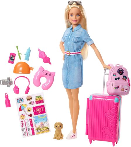 Barbie Travel Doll Play Set