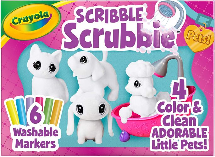 Crayola Scribble Scrubbie Pets Scrub Tub Set