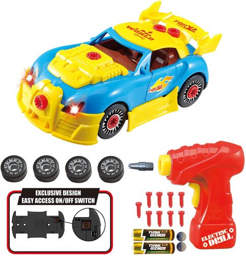 Think Gizmos Take Apart Toy Racing Car