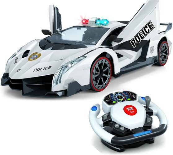 Top Race Remote Control Police Car