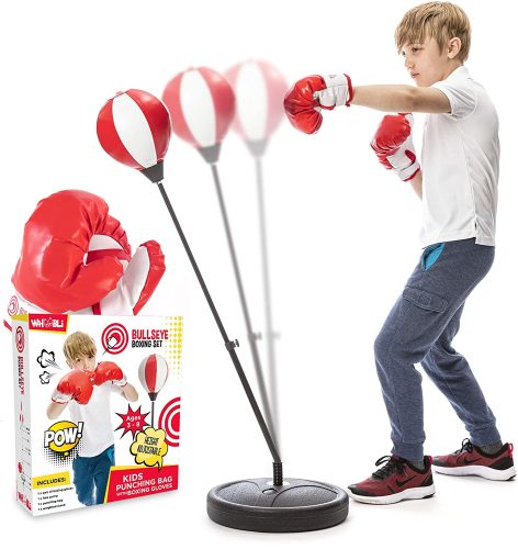 Whoobli Punching Bag for Kids (With Boxing Gloves)