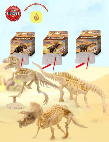 AKINGSHOP Dinosaur Excavation Kit