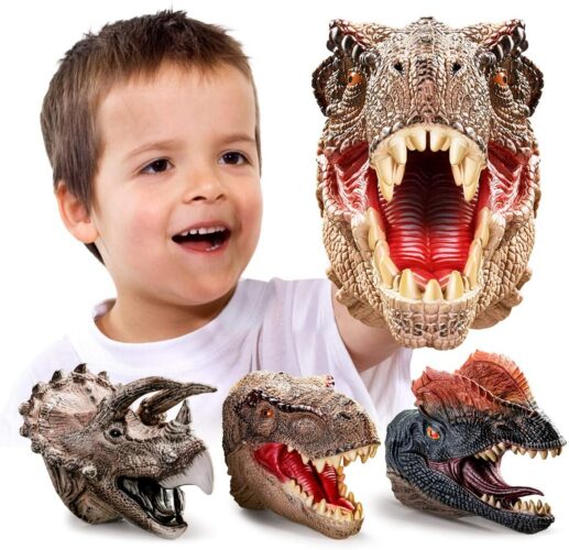 Geyiie Dinosaur Hand Puppets