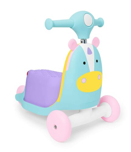 Skip Hop 3-in-1 Baby Activity Push Walker & Ride on Scooter
