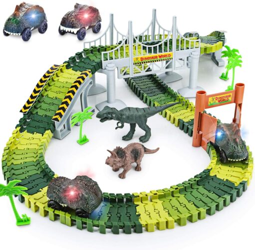 Toyk Dinosaur World Road Race Playset