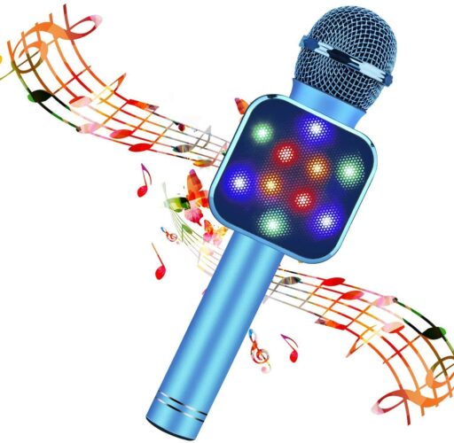 Bluetooth Wireless 4-in-1 Karaoke Microphone