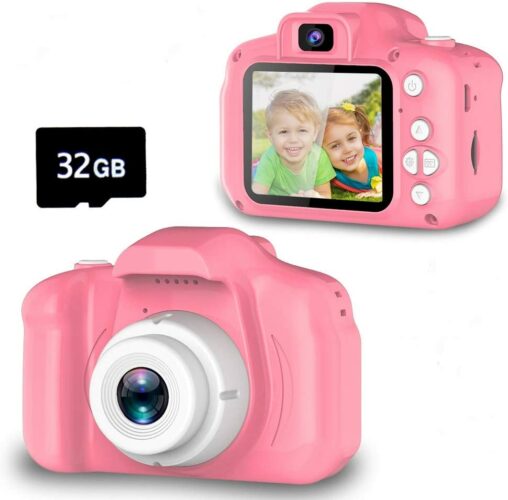 Seckton Kids Pink HD Selfie Camera