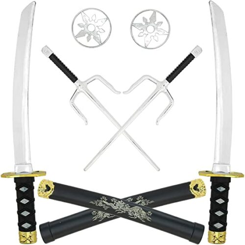 Skeleteen Ninja Weapons Toy Set