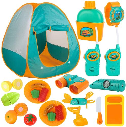 ToyVelt Kids Camping Tent Set 
