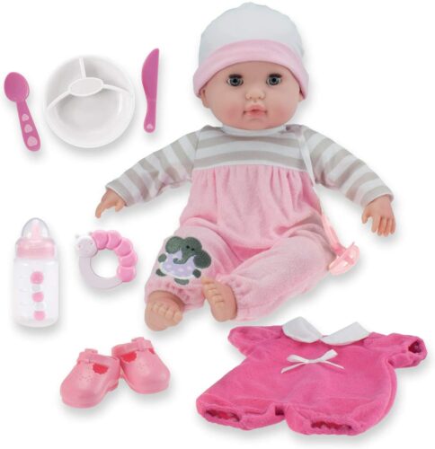 JC Toys 15" Realistic Soft Body Baby Doll