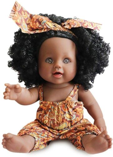 Nice2You African Girl Fashion Play Baby Doll