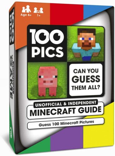 100 PICS Minecraft Guide Card Game