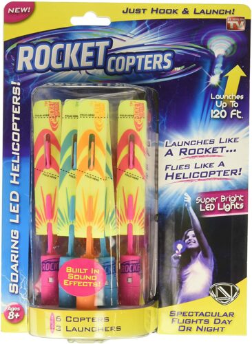 Rocket Copters - Slingshot LED Helicopters