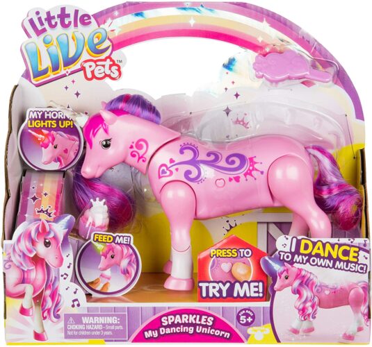 Little Live Pets Sparkles My Dancing Interactive Unicorn