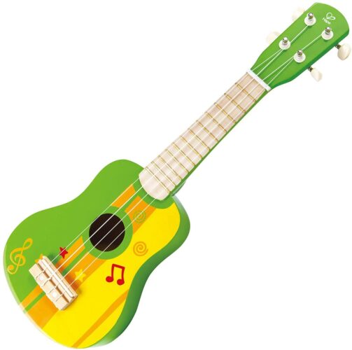 Hape Toy Guitar Wooden Ukulele Instrument for Kids