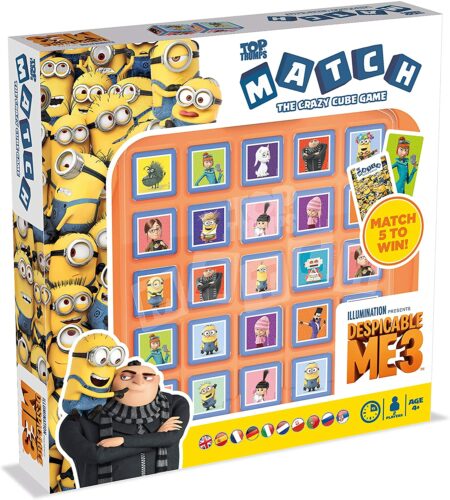 Despicable Me 3 Top Trumps Match Board Game