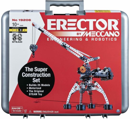 Meccano Erector Super Construction Building Set